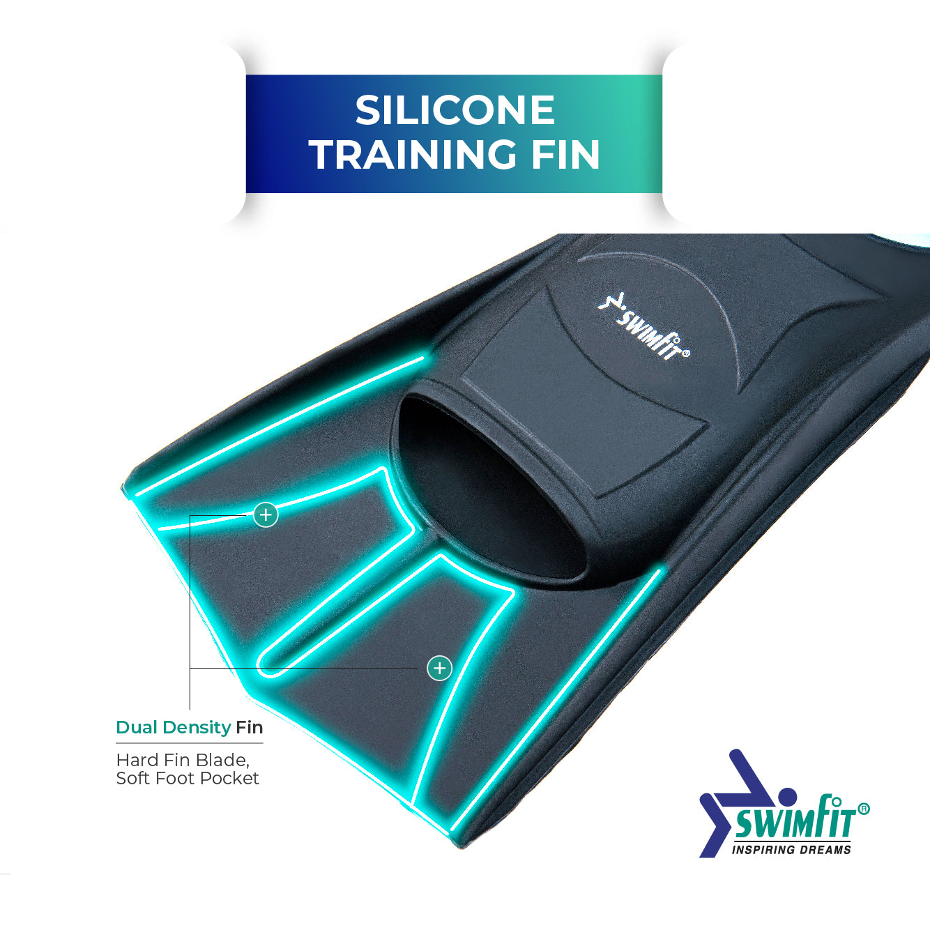 Silicone Training Fins
